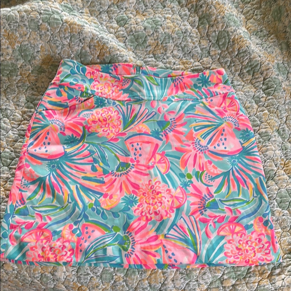 Lilly Pulitzer NWOT Tropical Print Women's Skort